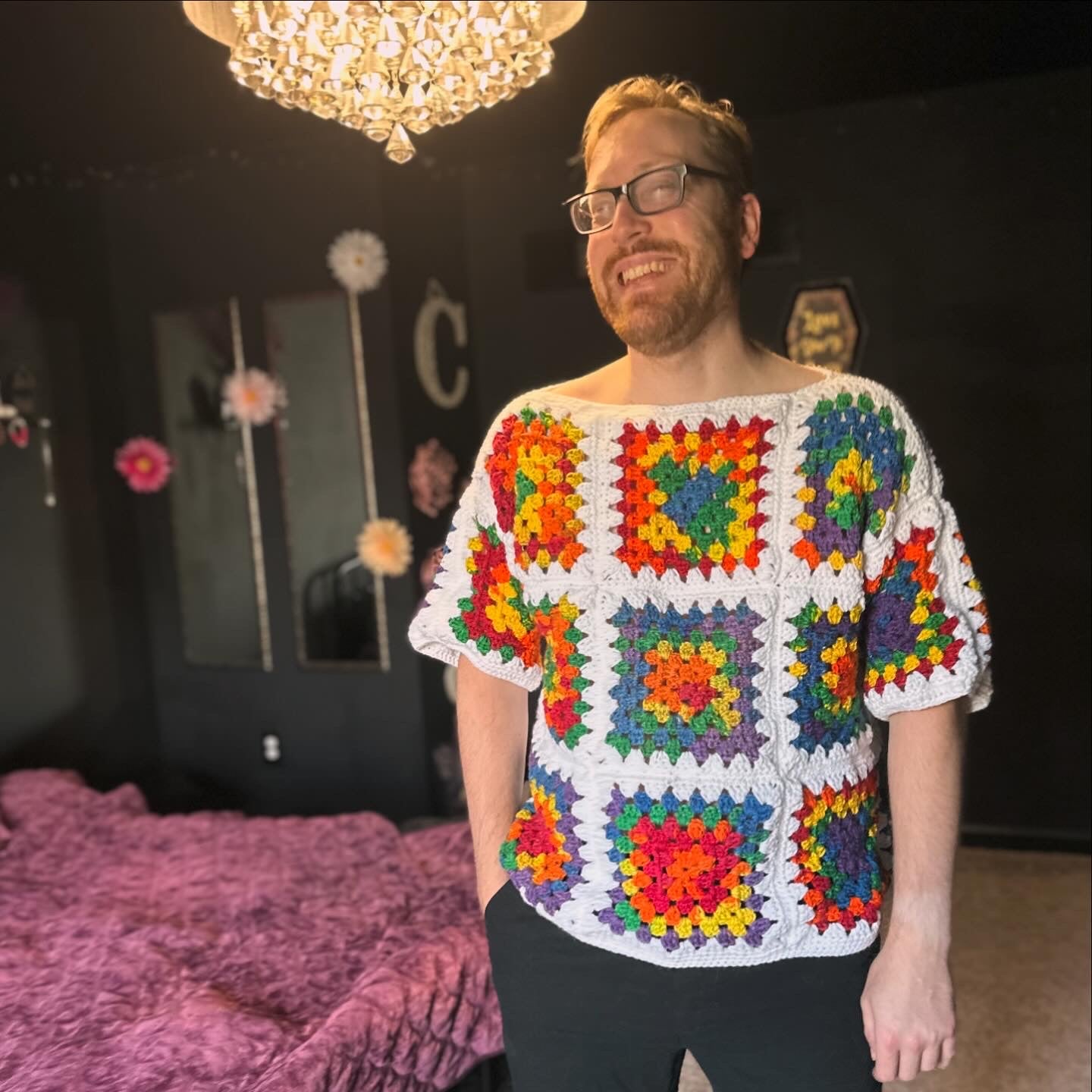 Granny Square Pride Shirt