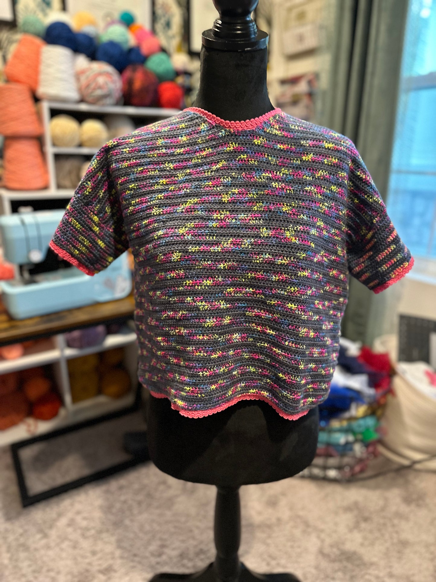 Crochet Wool Top