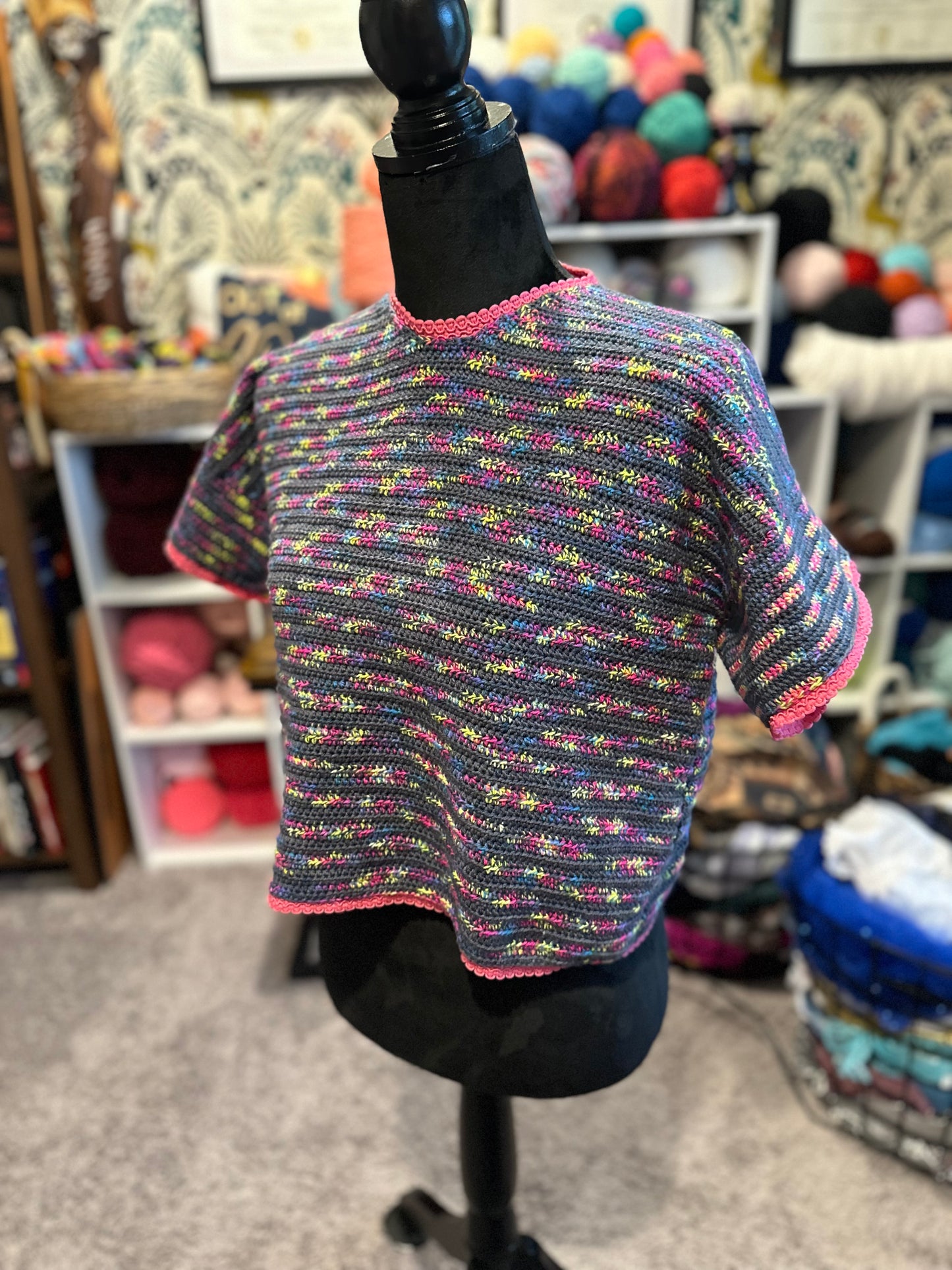 Crochet Wool Top