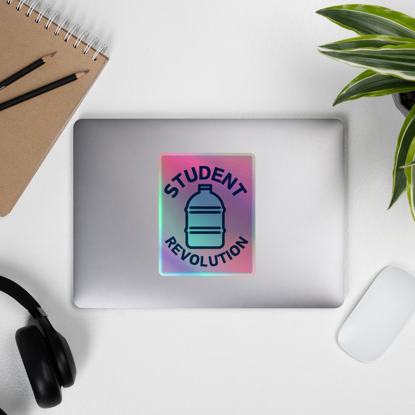 Student Revolution Holographic Sticker